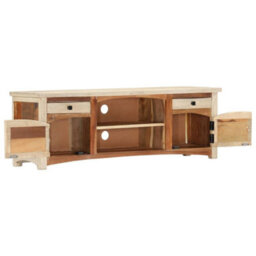 Berkfield Tv Cabinet 120X30X40 Cm Solid Reclaimed Wood - thumbnail 3