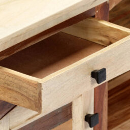 Berkfield Tv Cabinet 120X30X40 Cm Solid Reclaimed Wood - thumbnail 7
