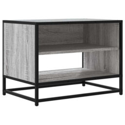 Berkfield Tv Cabinet Grey Sonoma 61X40X46 Cm Engineered Wood And Metal - thumbnail 2