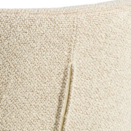 Wyld Haus Set Of 2 Acorn Cream Bouclé Swivel Dining Chairs - thumbnail 5