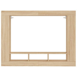 Walplus Tv Cabinet Sonoma Oak 152X22X113 Cm Engineered Wood - thumbnail 4