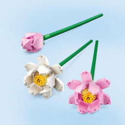 Lego Creator 40647 Lotus Flowers Artificial Flowers Playset - thumbnail 3