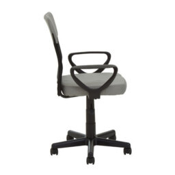 Orsina Comfortable Black And Grey Home Office Chair, Ergonomic Work From Home Chair, Movable Ergonomic Chair - thumbnail 3