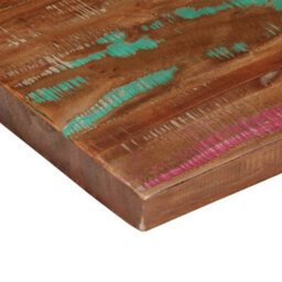 Berkfield Table Top 110X80X2.5 Cm Rectangular Solid Wood Reclaimed - thumbnail 6