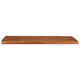Berkfield Table Top 110X80X2.5 Cm Rectangular Solid Wood Reclaimed - thumbnail 3