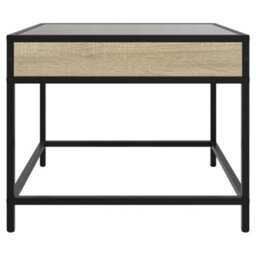 Berkfield Coffee Table With Infinity Led Sonoma Oak 70X50X41 Cm - thumbnail 6