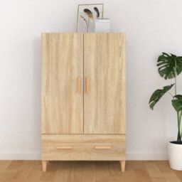 Vidaxl Highboard Sonoma Oak 70X31X115 Cm Engineered Wood - thumbnail 1