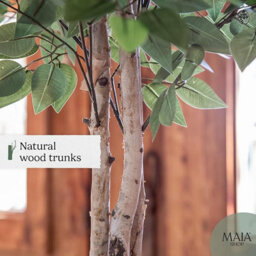 Artificial Plant Ficus Tree, Maia Shop For Home And Office Decoration, 150Cm - thumbnail 4