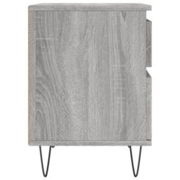 Berkfield Bedside Cabinets 2 Pcs Grey Sonoma 40X35X50 Cm Engineered Wood - thumbnail 8