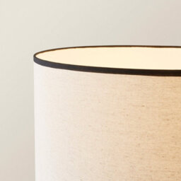 Valuelights Barbro Black Tripod Floor Lamp With Trim Drum Shade - thumbnail 4