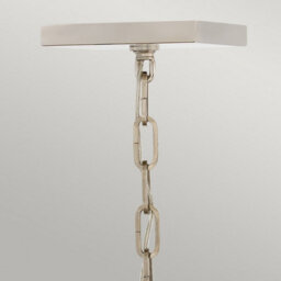 Luminosa Lighting Luminosa Hinkley Stinson Lanterns Pendant Ceiling Light Black With Polished Nickel - thumbnail 2