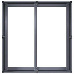 Berkfield Modern Planter Anthracite 80X80X40 Cm Cold-Rolled Steel - thumbnail 5