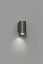 Luminosa Lighting Luminosa Thon Led Wall Uplight Grey 20W 3000K - thumbnail 2