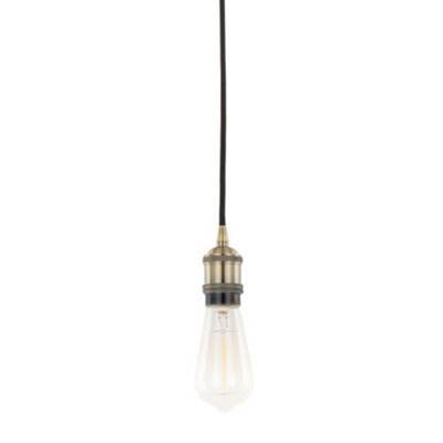 Luminosa Lighting Luminosa Modern Hanging Pendant Lamp Holders Antique Bronze 1 Light , E27 - image 1