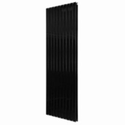  G-Rad G-Rad Matt Black Double Flat Panel Designer Column Vertical Radiator - (H) 1800 X (W) 680mm - thumbnail 2