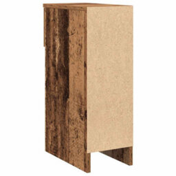 Berkfield Bedside Cabinet With Drawer Old Wood 20X36X60 Cm - thumbnail 7