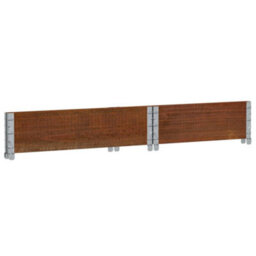 Berkfield Garden Planter Brown 80X60 Cm Solid Wood Pine - thumbnail 6