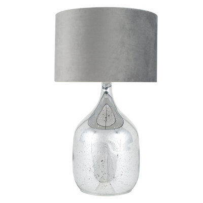 Pacific Lifestyle Mercurial Glass Dual Light Table Lamp - image 1