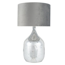 Pacific Lifestyle Mercurial Glass Dual Light Table Lamp