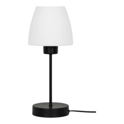 GoodHome Kluan Matt Black Table Lamp - thumbnail 4