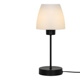 GoodHome Kluan Matt Black Table Lamp - thumbnail 3