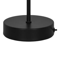 GoodHome Kluan Matt Black Table Lamp - thumbnail 6