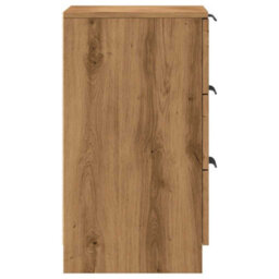 Berkfield Bedside Cabinet Artisan Oak 40X36X65 Cm Engineered Wood - thumbnail 6
