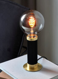 Nordlux Galloway Indoor Table Lamp Black Metal E27 Retro - Mains Powered, Ip20 - thumbnail 2