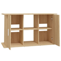 Walplus Sonoma Oak Aquarium Stand 101X41X58 Cm Engineered Wood - Fish Tank Cabinet - thumbnail 6
