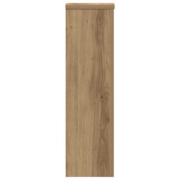 Walplus Plant Stand 2Pcs Artisan Oak 17X17X60 Cm Engineered Wood - thumbnail 5