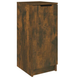 Vidaxl Shoe Cabinet Smoked Oak 30X35X70 Cm Engineered Wood