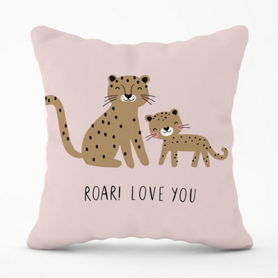 Warren Reed Designer Roar Love You Outdoor Cushion 45Cm X 45Cm - image 1