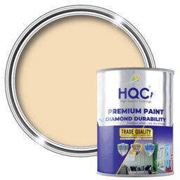 Hqc Wood Paint - Weatherproof For Fences, Gates, Sheds & Furniture - Light Beige - 20L - thumbnail 1