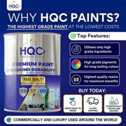 Hqc Wood Paint - Weatherproof For Fences, Gates, Sheds & Furniture - Light Beige - 20L - thumbnail 6