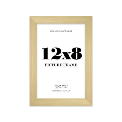 "13X13"" Yellow Picture Frame - 13X13"" Square Frame With 12X12"" Mount For 13X13""/12X12"" Pictures Classic Style Gallery Wall, 1 Pack" - image 1
