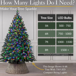 Christow Christmas Led Mains Operated String Lights - thumbnail 5