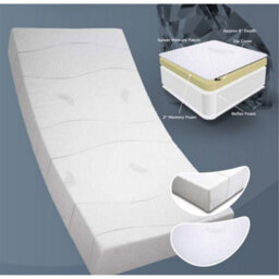 Worcester 6Ft Super Kingsize Premium Memory Foam 6 + 2 Mattress - (180Cm) - thumbnail 5