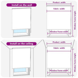 Vidaxl Shower Roller Blind 100X240 Cm Sea Star - thumbnail 7