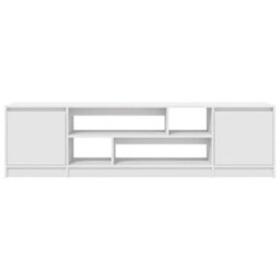 Berkfield Durable Tv Cabinet White 188.5X41X50 Cm Engineered Wood - thumbnail 6