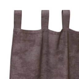 Berkfield Curtain With Curtains 2 Pcs Brown 245 X 140 Cm Velvet - thumbnail 4