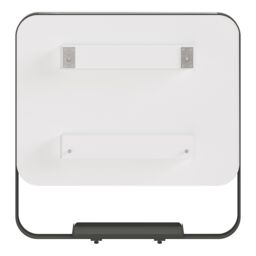 GoodHome Maza Matt Black Square Wall-Mounted Bathroom Mirror (H)60.5Cm (W)60.5Cm - thumbnail 5