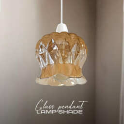 Modern Copper Glass Light Shade 12Cm, Lampshades For Ceiling Lights, Reducer Rings Pendant Light Shade - thumbnail 6