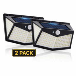 Outdoor Solar Motion Sensor Wall Light Led Security Lamps - thumbnail 1