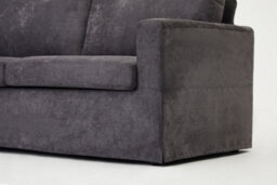 Home Detail Discontinued - Leo 3 Seater Sofa Suite Woven Fabric, Grey - thumbnail 5