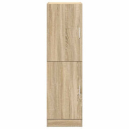 Berkfield Durable Kitchen Cabinet Sonoma Oak 38X41.5X131.5 Cm Engineered Wood - thumbnail 4