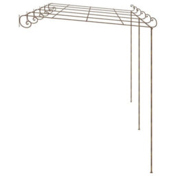 Walplus Garden Pergola Antique Brown 6X3X2.5 M Iron - thumbnail 3