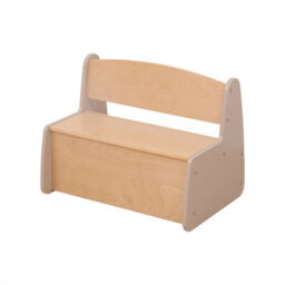 Children's Long Storage Bench, 2-In-1 Toy Box Organizer & Seating Bench, Sturdy Plywood & Mdf Construction, Storage Unit For Kids - thumbnail 5