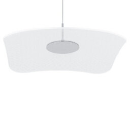 Luminosa Lighting Luminosa Modern Led Hanging Pendant Chrome, Clear, Warm White 3000K 550Lm - thumbnail 3