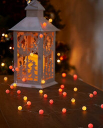 Werchristmas Pastel 80 Autumn Micro Led Berry Lights 6 M - thumbnail 2