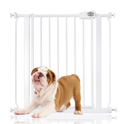 Bettacare Easy Fit Pressure Dog Gate, 75Cm - 83Cm, White, Pressure Fit Pet Gate For Dog And Puppy, Pet And Dog Barrier - image 1